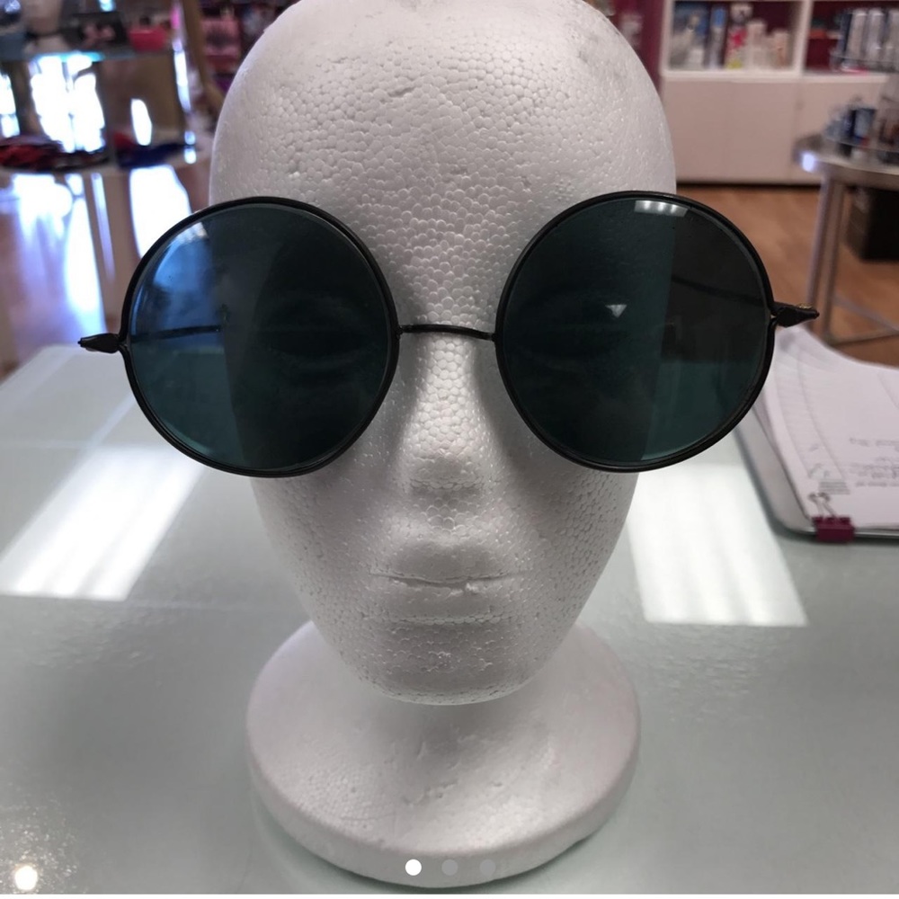 Oversized round sunglasses new! Great for Halloween costume